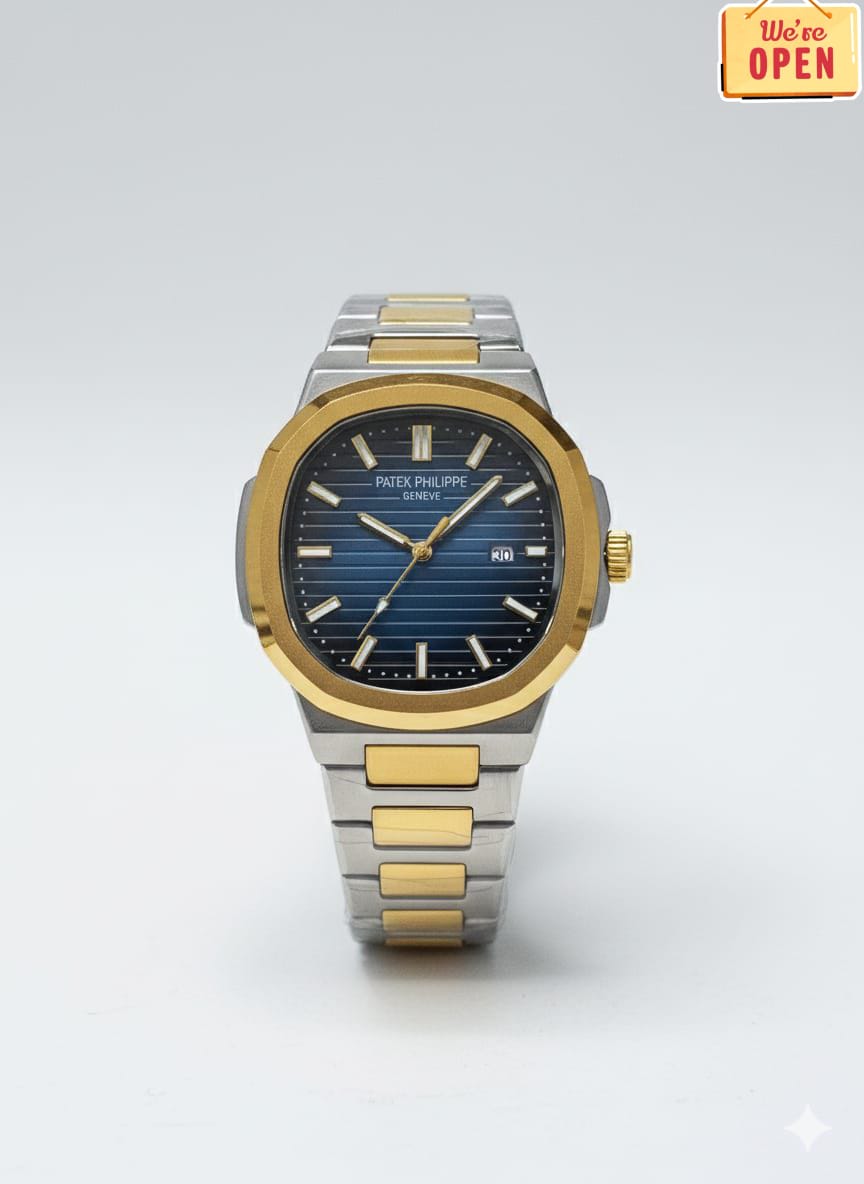 Success Way Day & Date Two-Tone Luxury Stainless Steel Wrist Watch