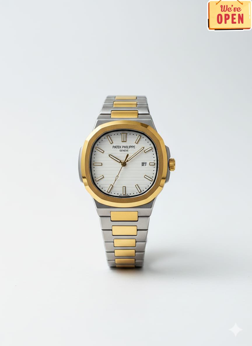 Success Way Day & Date Two-Tone Luxury Stainless Steel Wrist Watch