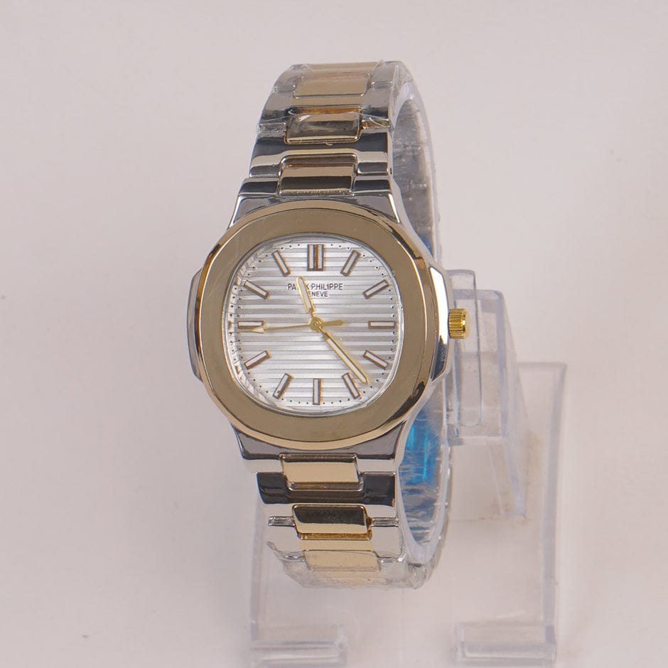 Success Way Day & Date Two-Tone Luxury Stainless Steel Wrist Watch
