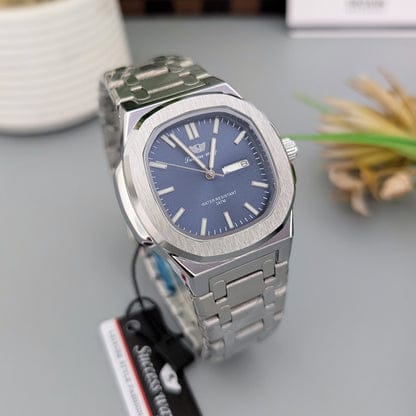 Success Way Day & Date Two-Tone Luxury Stainless Steel Wrist Watch